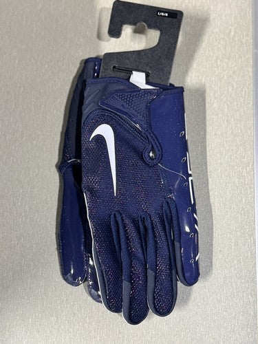 BRAND NEW NIKE SUPERBAD  XL/G/G SFIA CERTIFIED FOOTBALL/RUGY BLUE GLOVES