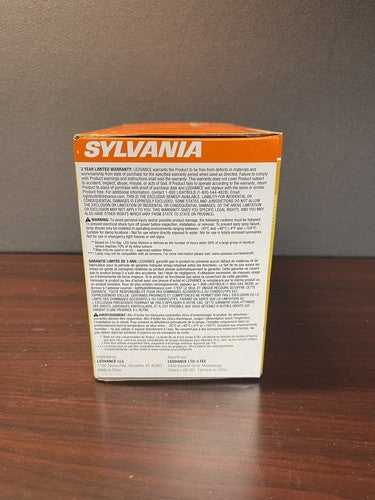 BRAND NEW SYLVANIA LED FLOOD LIGHTS 2 PACK BR30 BULBS DIMMABLE