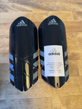 NEW ADIDAS PERFORMANCE GHOST SOCCER/FOOTBALL GAURDS SHIN GAURDS DARK GREY MEDIUM