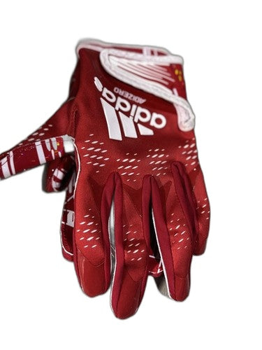 NEW ADIDAS SFIA ADIZERO YOUTH/ ADULT SMALL FOOTBALL/ RUGBY GLOVES 3 STRIPE LIFE