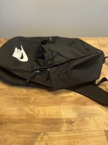 NEW NIKE HERITAGE BLACK BACKPACK BOOK BAG STYLE DC4244-010