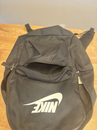NEW NIKE HERITAGE BLACK BACKPACK BOOK BAG STYLE DC4244-010