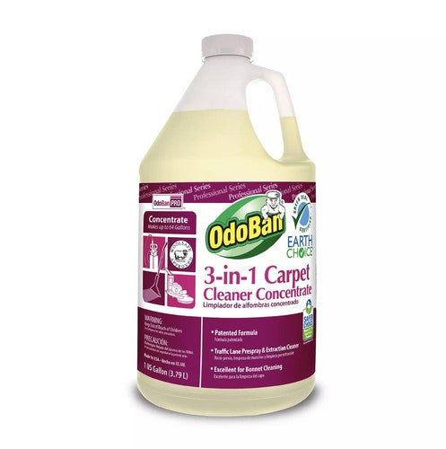 New OdoBan Professional 3-in-1 Carpet Cleaner Concentrate, 1 Gallon