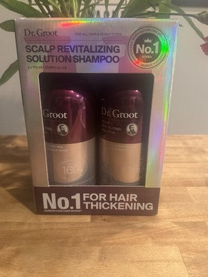 Dr. Groot Scalp Revitalizing Shampoo 2 Pack 23.6 fl oz Each – Hair Thickening