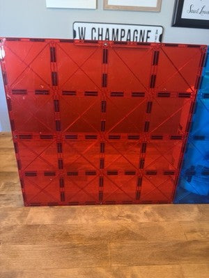 Brand New Endless Fun 2-Piece 12x12 Magnetic Building Block Stabilizer
