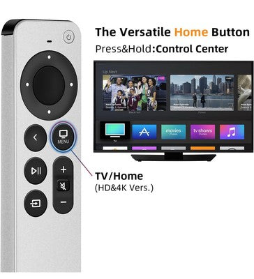 BRAND NEW UNIVERSAL APPLE REMOTE CONTROL MODEL AP1868AL SILVER 3rd GENERATION