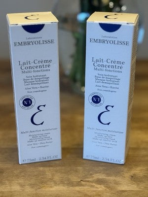 Embryolisse Lait-Crème Concentré 75ml Duo Pack Multi-Function Moisturizer New