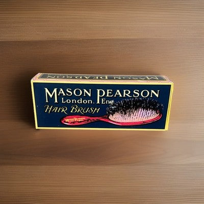 New Mason Pearson Popular Hair Brush BN1 Dark Ruby Bristle & Nylon Mix BN1 LRG