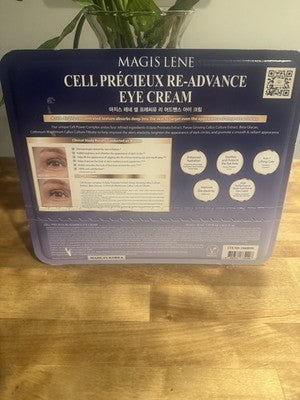 Magis Lene Cell Precieux Re-Advance Eye Cream 2 Pc Set 1.01 oz + 0.61 oz OB FS