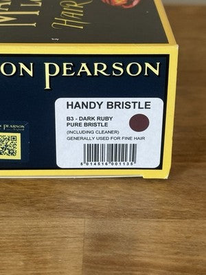 Mason Pearson Handy Bristle B3 Dark Ruby Pure Boar Hair Brush Fine Hair NEW Box⁠