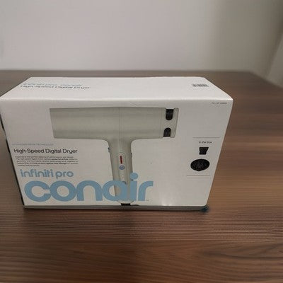 Brand New InfinitiPRO by Conair High-Speed Digital Hair Dryer W/ Attachments
