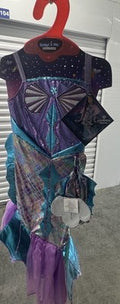 Teetot Princess Factory Sparkly Mermaid Costume Child Size 3-4 NWT Dress Up
