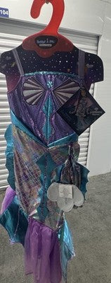 Teetot Princess Factory Sparkly Mermaid Costume Child Size 3-4 NWT Dress Up