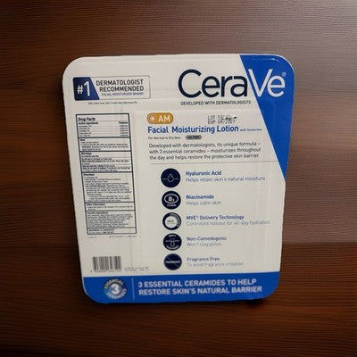 CeraVe AM Facial Moisturizing Lotion SPF 30 Sunscreen 3 oz 2 Pack Oil Free NEW⁠
