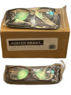 Foster Grant Design Optics Camden Multifocal +1.25 Reading Glasses 2-pk 2 Colors