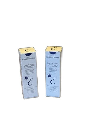 Embryolisse Lait-Crème Concentré 75ml Duo Pack Multi-Function Moisturizer New