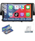 Android Car Stereo for 2016–2021 Honda Civic | 9” Touchscreen Radio w/ Apple