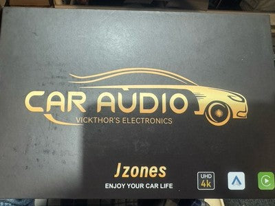 Jzones Victhor’s Car Audio 4K Android Screen | Apple AirPlay | New In Box