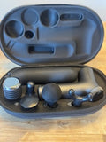 Sharper Image Powerboost Deep Tissue Percussion Massager Set – No Box New