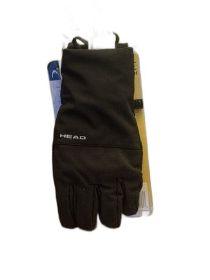 HEAD Men’s Waterproof Hybrid Ski Gloves Black Touchscreen Thermal New Small