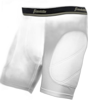 Franklin Youth Baseball Softball Sliding Shorts with Cup Compartment Protection