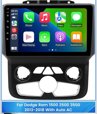 New Andorid 13 8 Core 4+64GB Car Radio Stereo Dodge Ram 1500 2500 3500 2013-2018