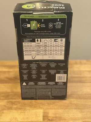 Brand New Duracell 2000 Lumen Tri-Power Rechargeable Lantern 1654528 Sealed