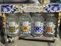 Home Body Co Casa Di Fiori Liquid Hand Soap Collection Glass Bottles 19.5oz 4 Pk