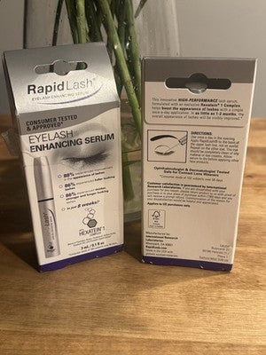 2x Rapid/Lash Eyelash & Eyebrow Enhancing Serum Enhancer Growth Conditioner 3ml!