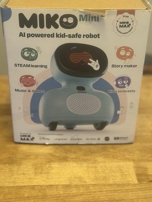 MIKO Mini AI-Powered Kid-Safe Robot - Brand New Factory Sealed -