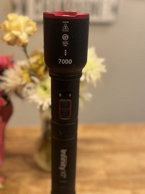 Infinity X1 7000 DualPower Rechargeable Flashlight 7000 Lumen LED