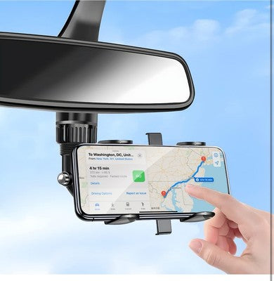 Car Phone Holder Mount 360° Rotatable Car Windshield Dashboard Stand Universal