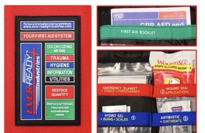 Brand New Ever-Ready First Aid Kit 217 Pieces Emergency Medical Supplies
