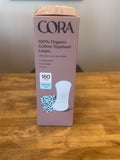 Cora 100% Organic Cotton Topsheet Liners, 160ct