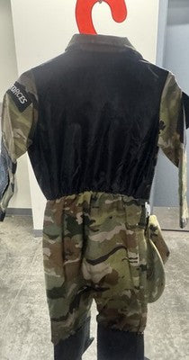 Teetot Adventure Factory Special Forces Camo Costume Child Size 3-4 NWT Dress Up