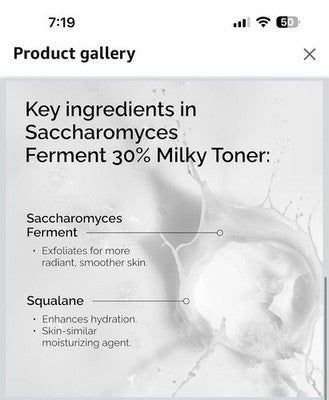 The Ordinary Saccharomyces Ferment 30% Milky Toner New, 1 Count (Pack of 1)