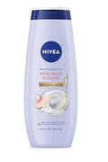 NIVEA White Peach & Jasmine Body Wash 20 fl oz | Refreshing Scented Cleanser