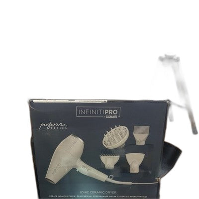 INFINITI PRO by CONAIR Performa Series Ionic Ceramic Hair Dryer w/ 4 Attachments