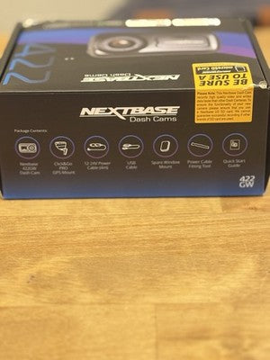 Nextbase 422GW Dash Cam Black 1440p HD Video Alexa Built In WH12