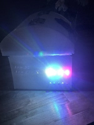 Interactive Puzzle LED Logical  Lock Box w/ Hidden  Safe & Hidden Drawer & Snd
