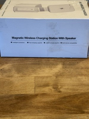 Wireless-Charger Charging-Station-Cube 4 in 1 Magnetic Charging Base