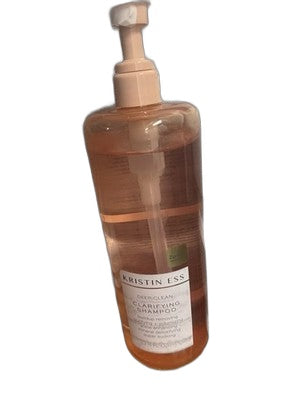 Kristin Ess Deep Clean Clarifying Shampoo 33.8 oz Super Sudsing New Pump
