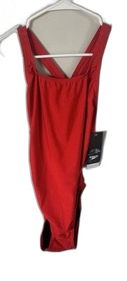 Speedo Women's ProLT Super Pro One Piece Swimsuit Size 10 Team Red NWT
