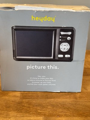 HEYDAY 8MP~4K VIDEO~16X DIGITAL ZOOM~2.8" LCD SCREEN DIGITAL CAMERA W/ SIM CARD