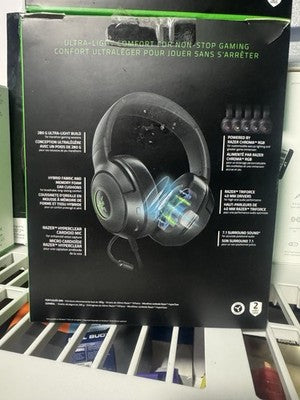 Razer Kraken V3 X Wired USB Gaming Headset Chroma RGB PC PS5 PS4 Mac RZ04-0375