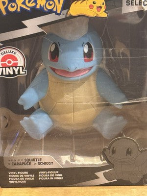 Pokemon Deluxe Vinyl 8 Inch Squirtle Figure Jazwares Series 1