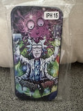 Brand New Rick and Morty Trippy Meditating Rick Phone Case