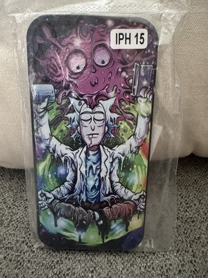 Brand New Rick and Morty Trippy Meditating Rick Phone Case