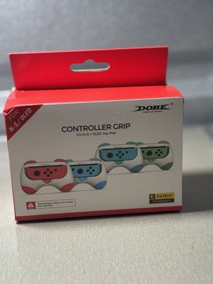 BRAND NEW DOBE CONTROLLER GRIP HOLDERS FOR NINTENDO SWITCH OLED JOY-PAD GR/BL