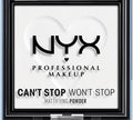 NYX Makeup Can't Stop Won't Stop Mattifying Pressed Powder-11 BRIGHT TRANSLUCENT